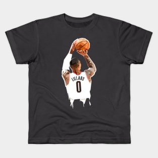 DAMIAN LILLARD Kids T-Shirt